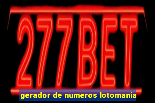 gerador de numeros lotomania